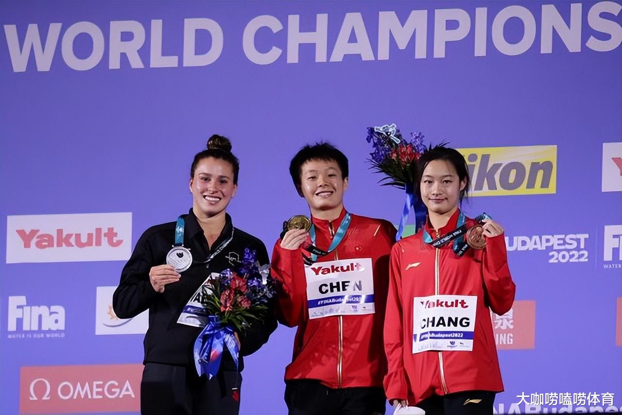 重大失误！20岁跳水世界冠军获中国队首枚铜牌，赛后含泪哽咽(1)