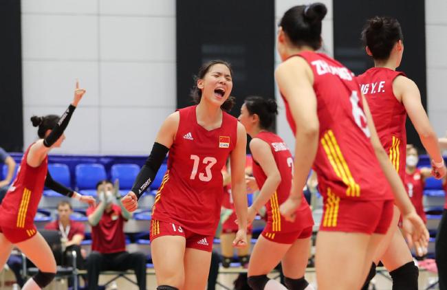 U20女排亚锦赛中国零封泰国进决赛 将与日本争冠(1)