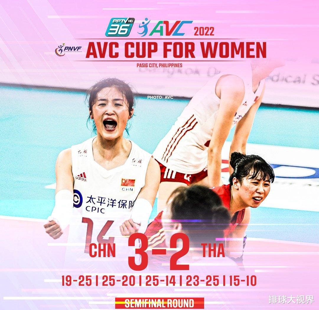女排亚洲杯半决赛中国3: 2泰国技术统计，三叉戟洞穿泰国防线！(2)