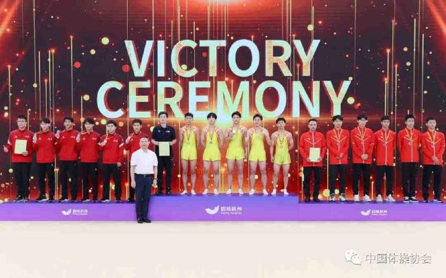 2022全国蹦床冠军赛落幕 江苏浙江获男女团体冠军(1)