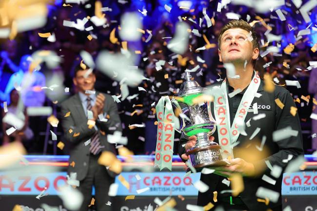 瑞恩-戴赢10万镑冠军奖金 进军冠中冠排名升至第16