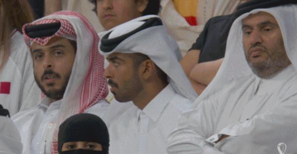 失望！卡塔尔土豪球迷捂眼，中国网友吐槽：有钱人买不到的快乐(4)