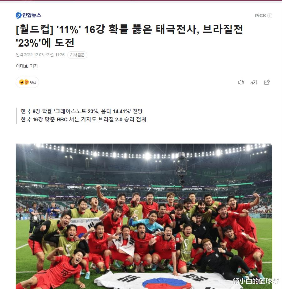 美媒预测巴西击败西班牙夺冠！韩媒盼韩国再创14.41%奇迹：胜巴西(3)
