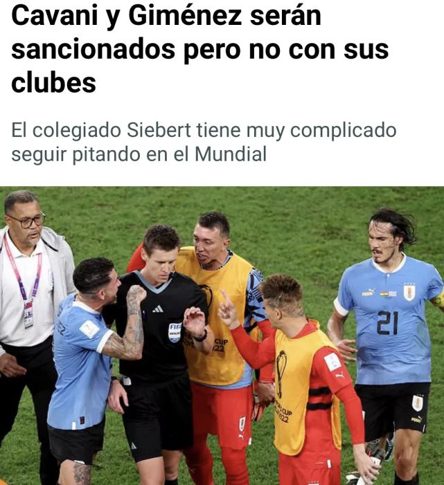世界杯丑闻？裁判疑似停赛！乌拉圭被黑出局，梅西为苏亚雷斯叫冤(2)