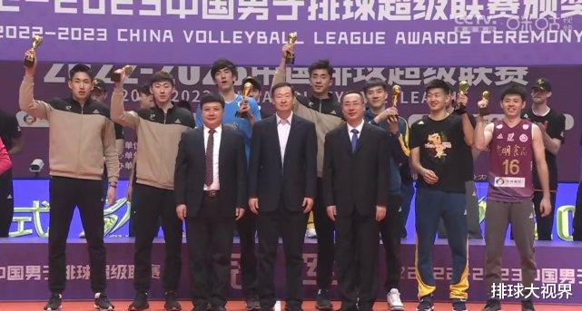 MVP刘泽！2022-2023赛季中国男排超级联赛最佳阵容出炉！(4)