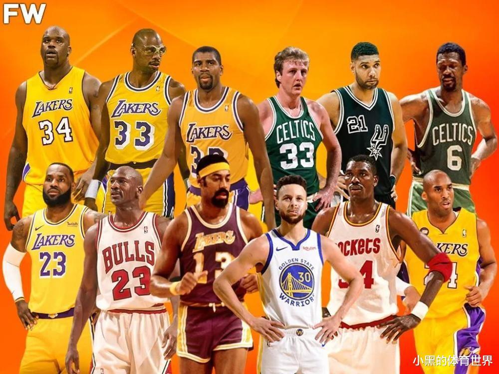 NBA5个位置上哪个位置上的历史第一人和第二人差距最小？科比紧随乔丹