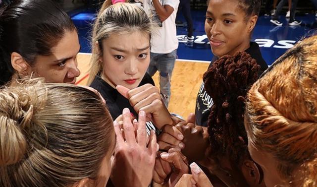 李梦3分创纪录：WNBA生涯首球+新季中国球员首分神秘人险胜天空(3)