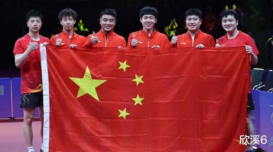 恭喜！中国男团3-0韩国男团喜获八连冠，王楚钦樊振东马龙立功(4)