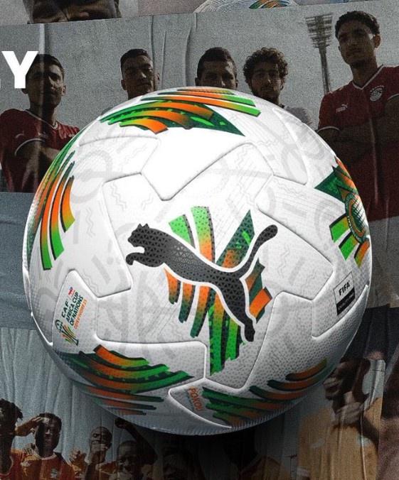非足协公布2023非洲杯官方用球：Puma赞助，绿橙渐变纹络