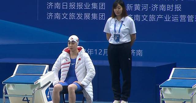 张雨霏第二冠：女子50米自24秒58获得金牌，杨浚瑄获得银牌(3)
