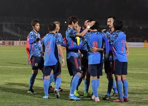 2022年卡塔尔世界杯亚洲区预选赛日本4战获得全胜，积12分强势领跑小组。