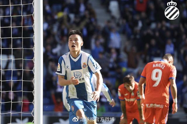 苦等第12场西甲，武磊终破进球荒，他的一球助球队止住连败(1)