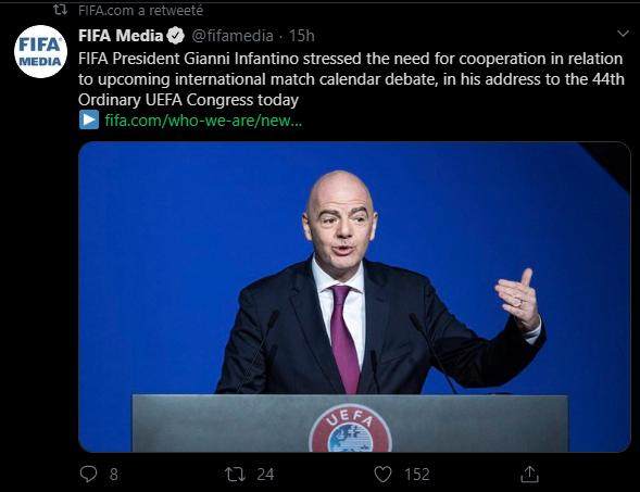 “利益大于初心”欧足联主席讽刺FIFA主席因凡蒂诺?(4)