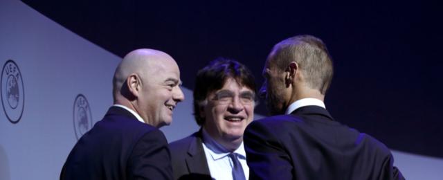 “利益大于初心”欧足联主席讽刺FIFA主席因凡蒂诺?(5)