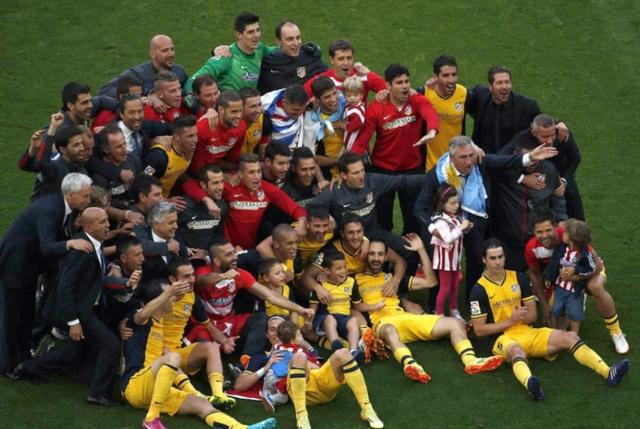 13年马竞西甲冠军 马竞夺得18年首个联赛冠军(1)
