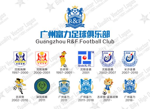 2016中超联赛队徽 2020赛季中超16强队徽演变史(8)