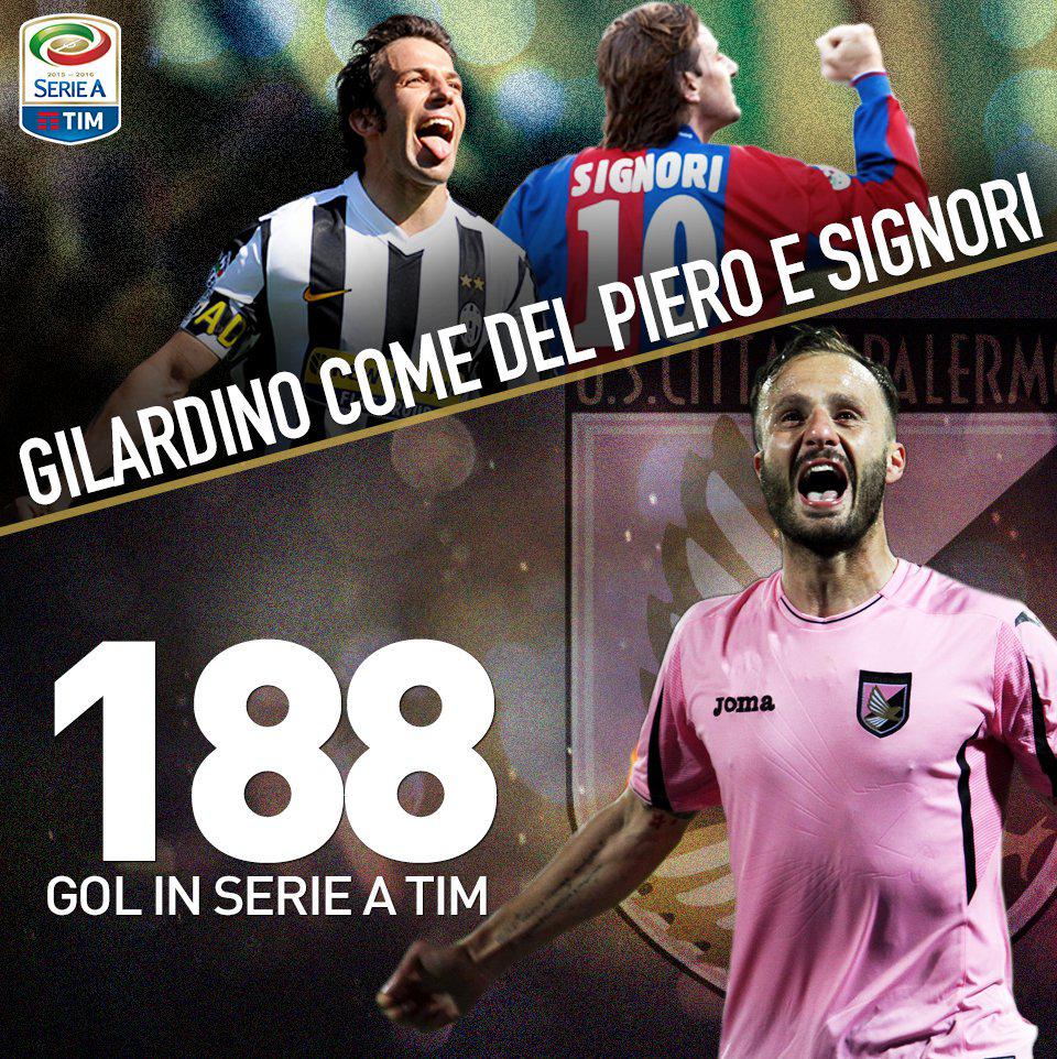 吉拉迪诺 意甲总进球 在意甲进188球的这位意大利前锋(7)