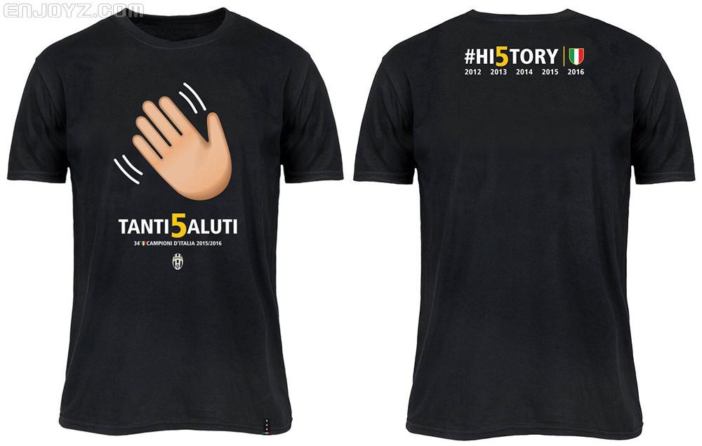 意甲冠军球迷纪念t恤 尤文图斯推出两款冠军纪念T恤(4)
