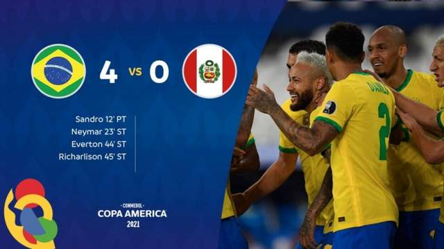 现役国家队最强？内马尔建功+4次关键传球+全场最佳 巴西4-0秘鲁(1)