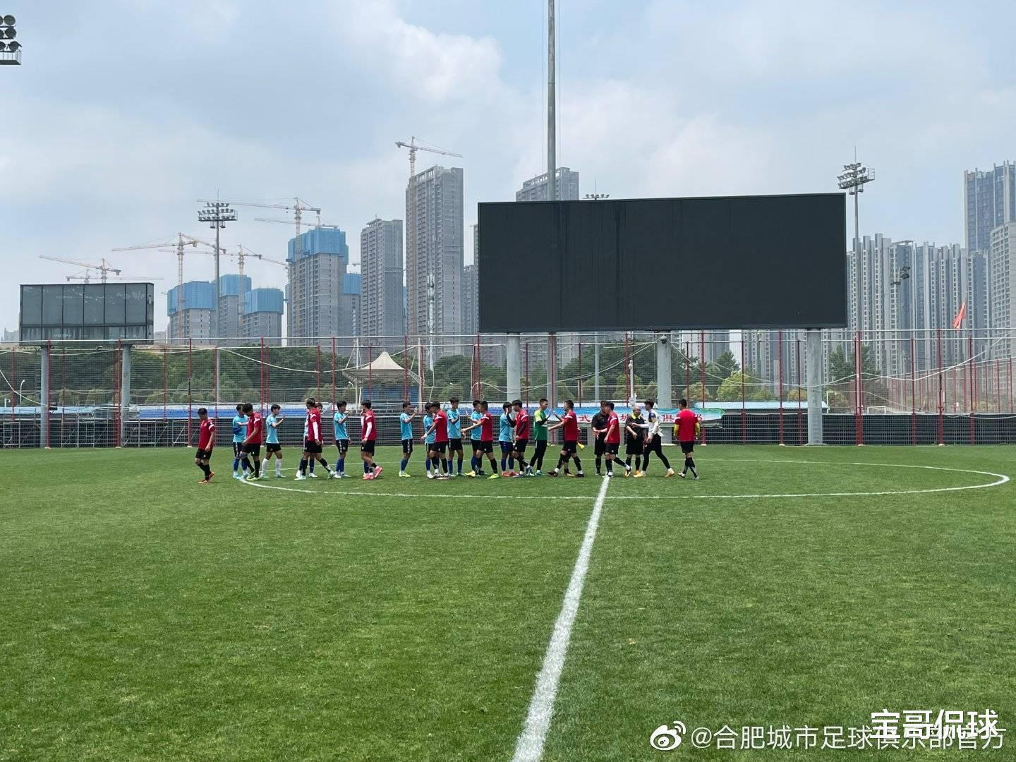 合肥城市前往武汉与中乙球队热身，一平一胜保持不败(2)