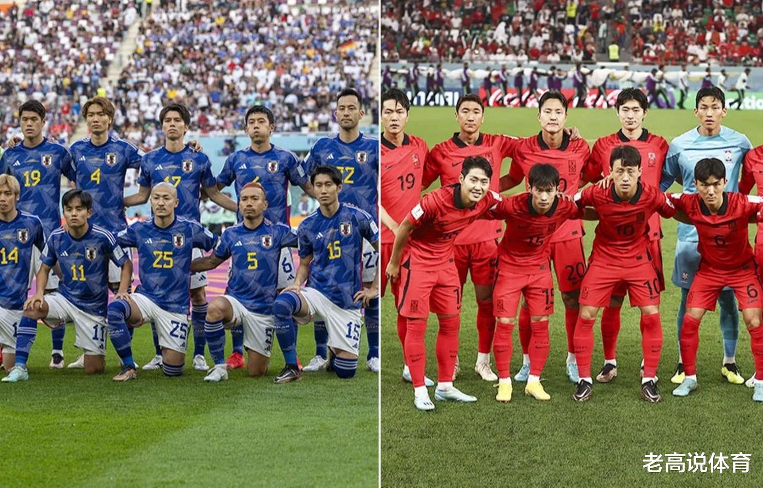 世界杯亚洲大戏前瞻：日韩谁能爆冷？日本与对手五五开，韩国没戏(1)