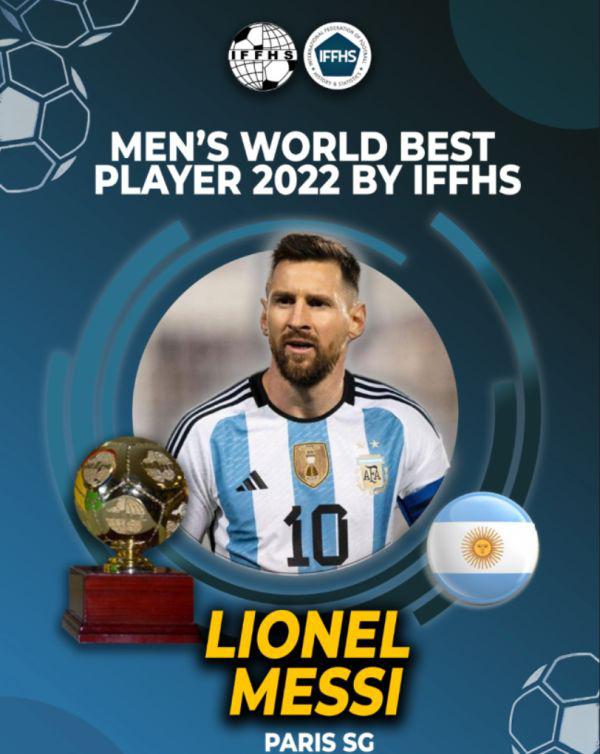 统治力！梅西高票当选IFFHS年度世界最佳球员，姆巴佩本泽马陪跑