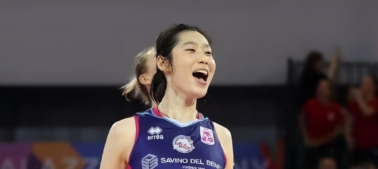 斯坎迪奇欧联杯获胜，朱婷拿到第五个MVP，中国女排队长闪耀欧洲(3)