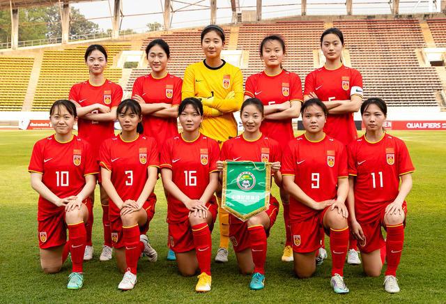 三场狂轰20-0，中国女足U20完美收官第一阶段，多人因高颜值走红