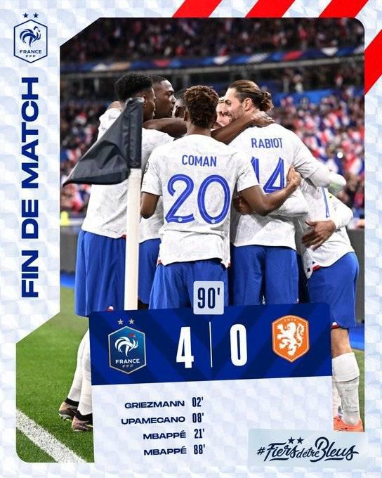 早报：法国4-0横扫荷兰 拜仁官宣图赫尔上任(1)