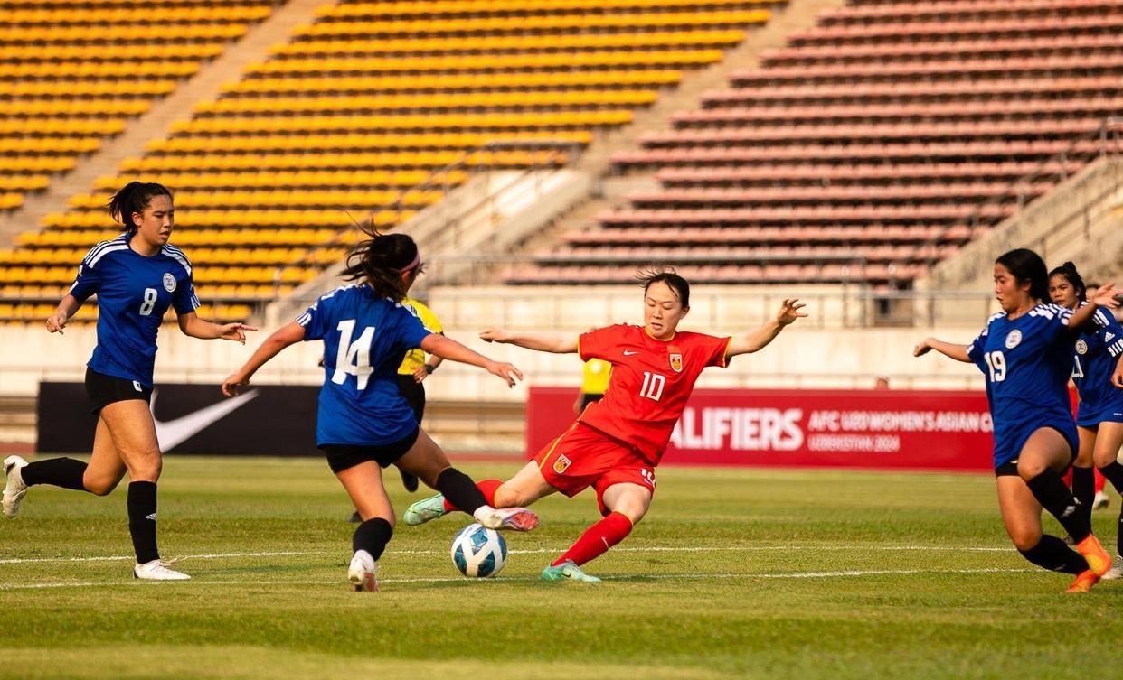 1-0绝杀！中国女足U20险胜最强对手，稳获出线权，邹梦瑶没有出场(9)