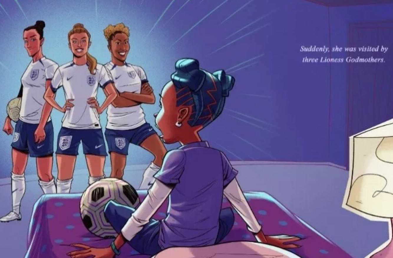 英格兰足球和迪士尼联手在 2023 年女足世界杯前推出灰姑娘故事(1)