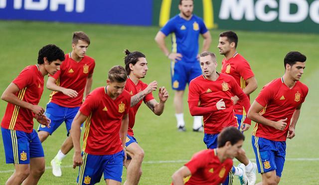 西班牙U21力争榜首之战！乌克兰U21核心中锋停赛！(1)