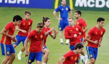 U21欧洲杯：西班牙U21VS乌克兰U21(1)