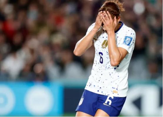 葡萄牙在伤停补时阶段击中门柱，美国队在女足世界杯上幸免于难(1)