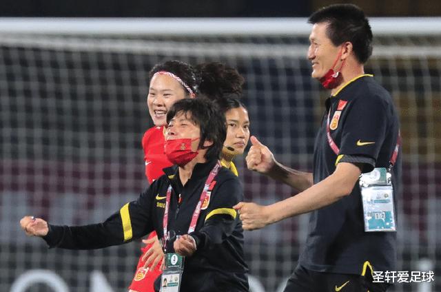 3-0！中国女足老将踢疯了，一传一射独造2球，水庆霞迎来重磅利好(5)
