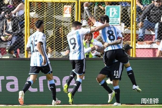世预赛：阿根廷3-0玻利维亚，梅西缺阵，迪马利亚2助攻，恩佐破门(5)