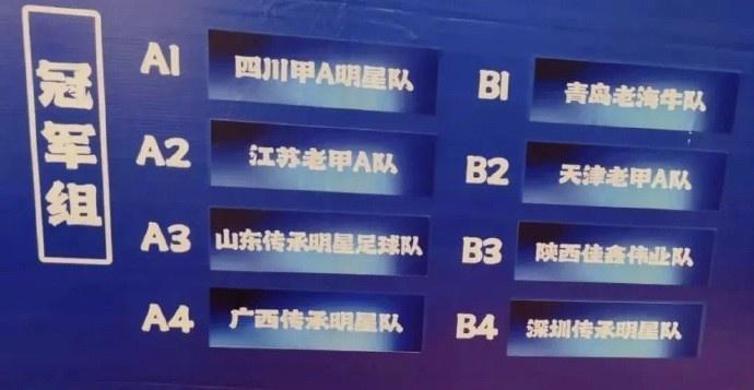 媒体人：老甲A更名为“中国传承足球明星联赛” 扩军为14队参赛(2)