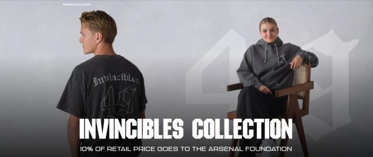 阿森纳推出49场不败纪念服饰：黑灰主色调 单品售价115~885人民币(1)