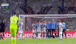 【世预赛】阿根廷大战乌拉圭，梅西首发苏亚雷斯替补(5)