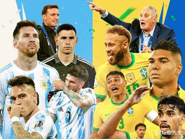 巴西和阿根廷曾在一年内交手三次，欧洲足坛2022年也有类似例子(1)