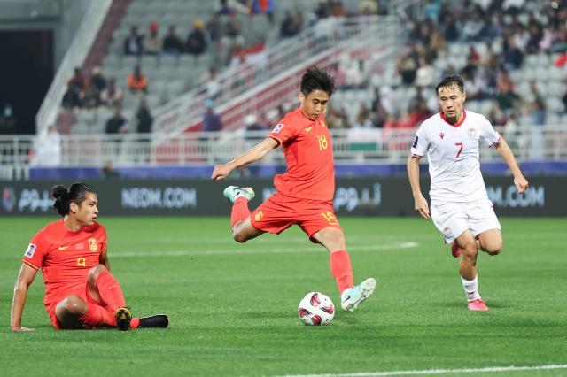 【亚洲杯】朱辰杰进球被吹 中国队0比0平塔吉克斯坦
