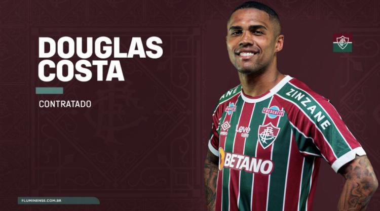 官方：33岁道格拉斯-科斯塔加盟巴西球队弗鲁米嫩塞(1)