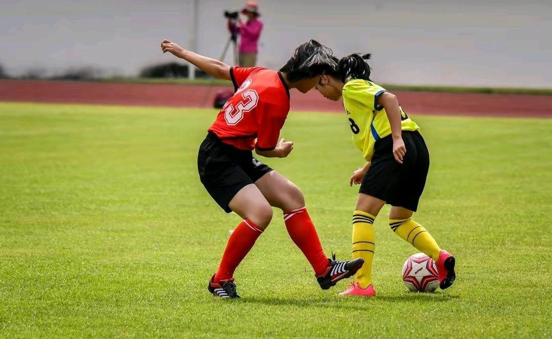卢家玉进球 U20女足1-1战平韩国 中国女足年轻一代很有希望(5)