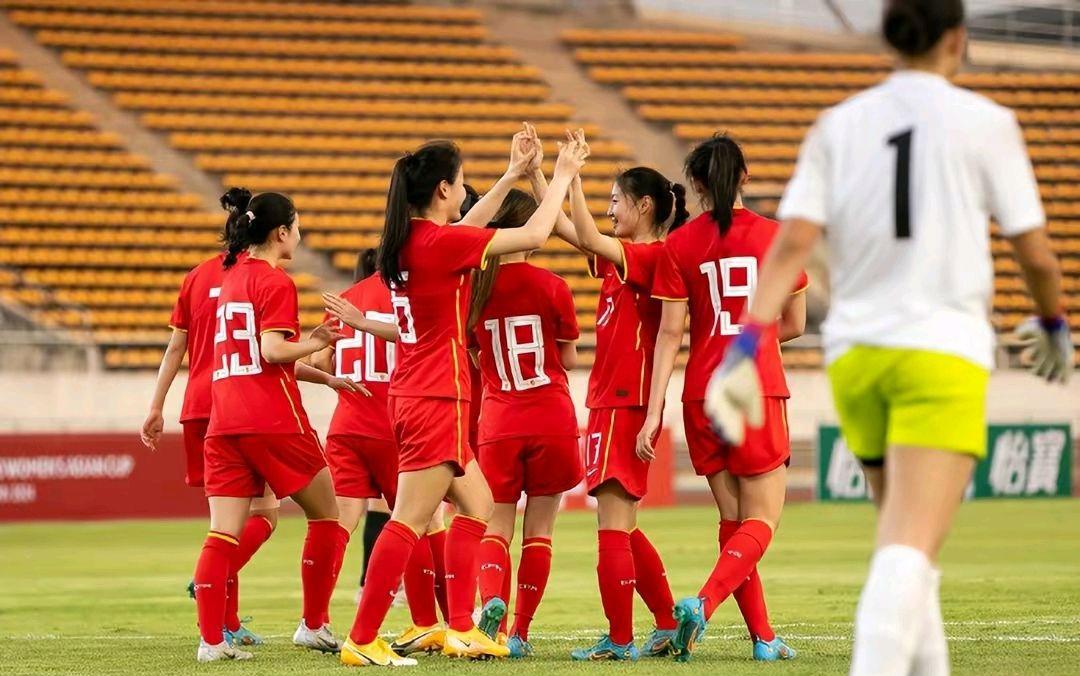 卢家玉进球 U20女足1-1战平韩国 中国女足年轻一代很有希望(7)