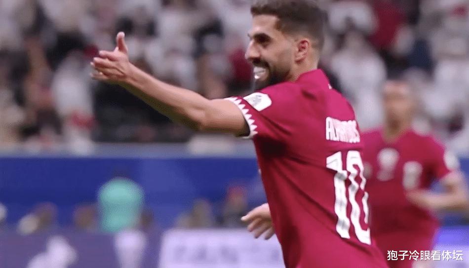2-1！国足杀手再进球 卡塔尔逆转巴勒斯坦 卫冕冠军4战全胜进八强(4)