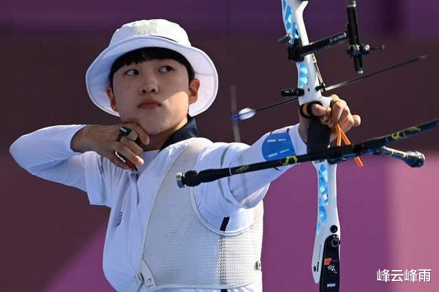 韩国射箭有多强大，东京奥运会射箭三冠王安山无缘巴黎奥运会