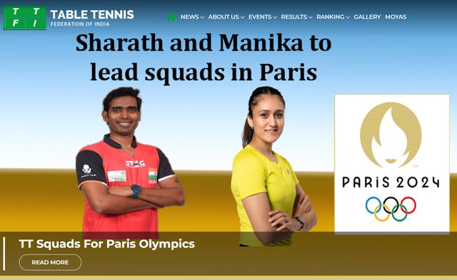 印度乒乓球队奥运名单揭晓，赢过孙颖莎的穆克吉，仅当替补